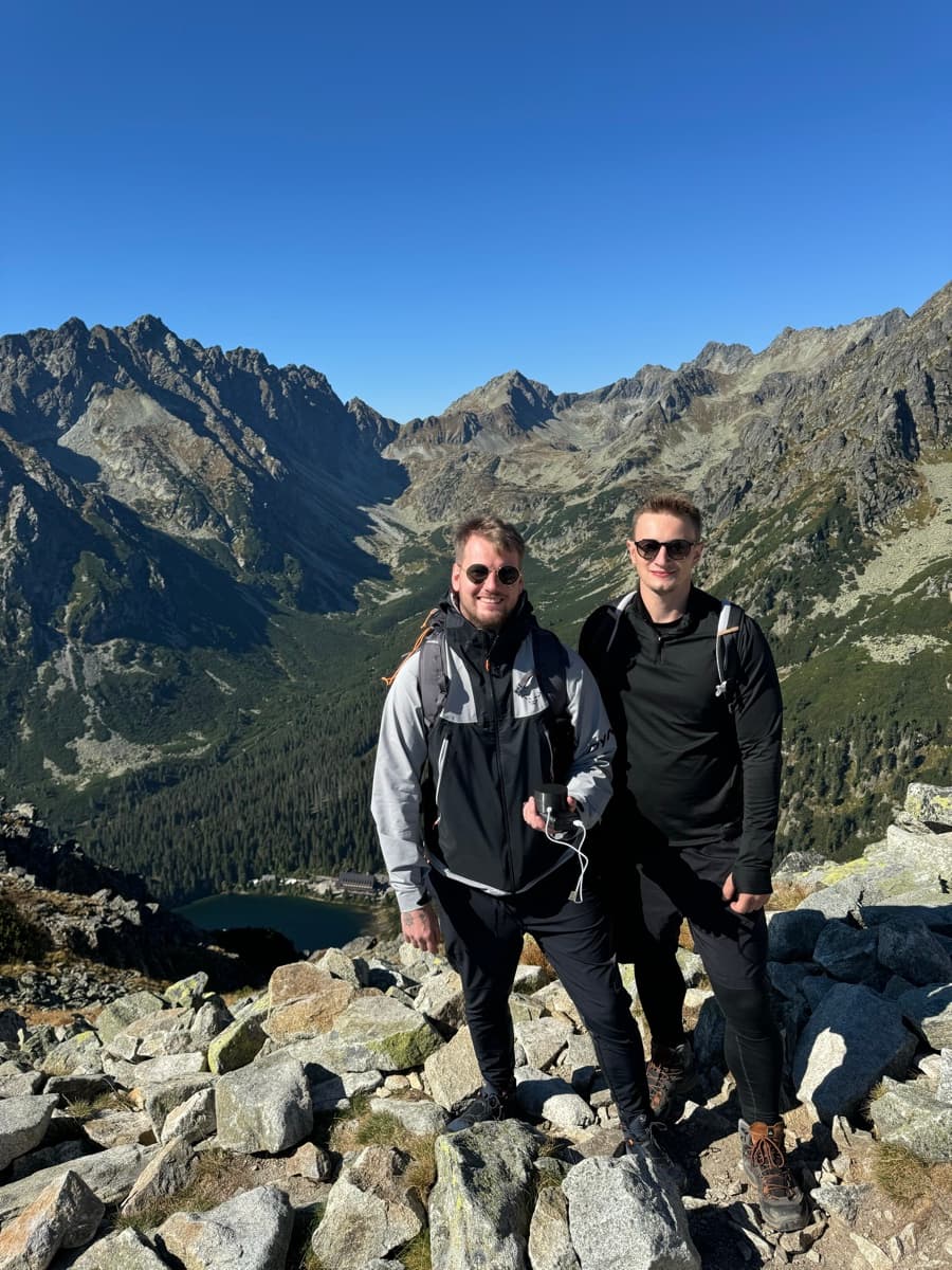 field-testing aura in the tatras